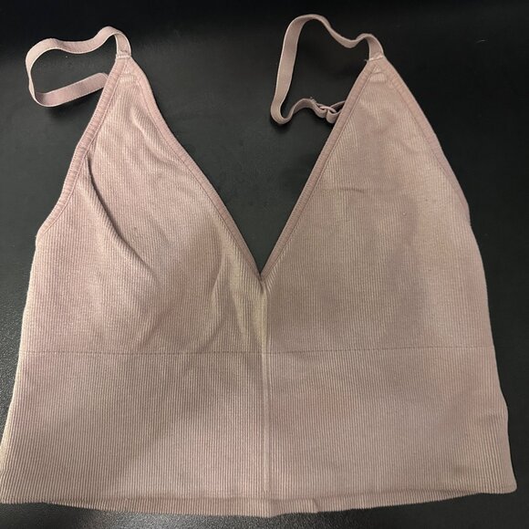 GapBody & Maidenform Ribbed Bralette Bundle Small Neutral Colors Nylon/Spandex - Picture 3 of 10